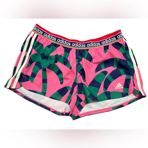 Adidas x Farm Rio Pants - Adidas X Farm Rio Magenta Pacer Shorts